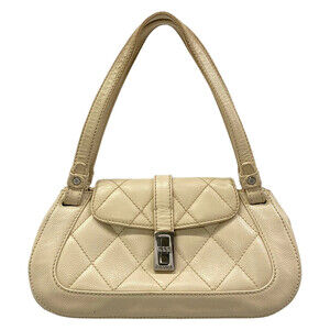 Chanel 2.55/Matelasse Cream Calfskin #330780C16B